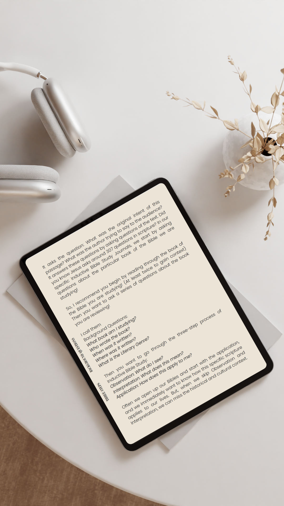 Free Resource: Inductive Bible Study Guide