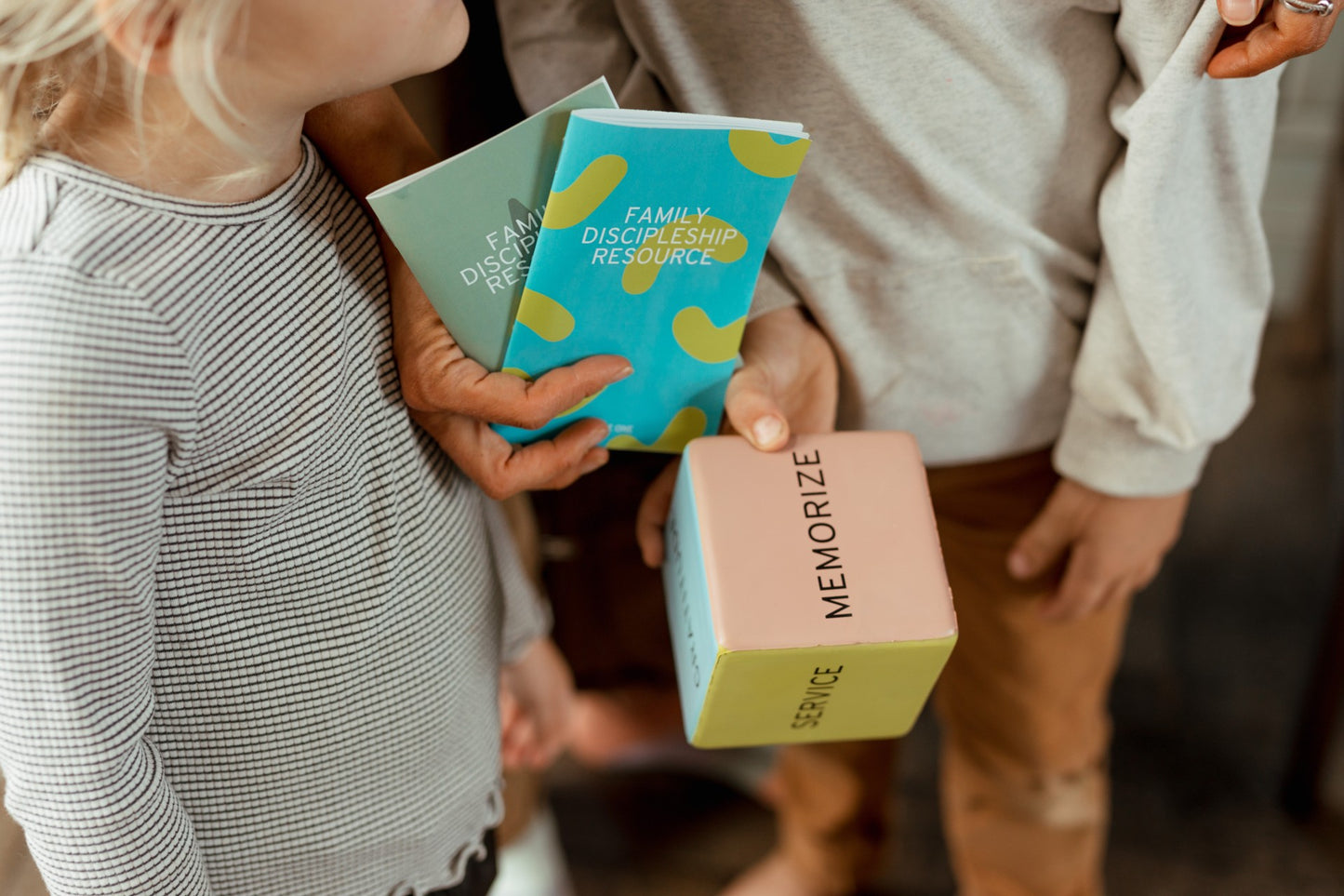 Family Discipleship Dice and two booklets